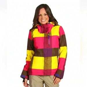 Roxy Women’s Meridian Winter Weatheroof Ski Snowboarding Jacket Size Small